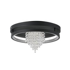 RABALUX 71353 Maribell stropné svietidlo D400mm LED 30W/3800/1450lm 3000-4000K čierna, DIP switch