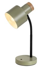 Stolové svietidlo 1x E27 kaki IP20 Rabalux PASTRO 74099