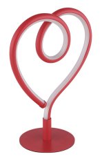 GLOBO 28054R AMORE dekoračné osvetlenie LED 6W 450/250lm 3000K červená