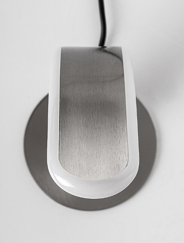 RABALUX 74196 Jarnelle stolná lampička LED 12W/850lm 3000K saténová chrómová, biela