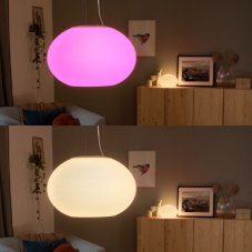 Philips Hue White and color ambiance 8719514343528 Flourish závěsné svítidlo LED D401mm 31W/3000lm 2000-6500K+RGB biela bluetooth