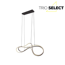 TRIO SELECT 344310132 NALA závěsné svítidlo SMD LED 57W/6800lm 2300+3000+4000K černá matná, switchdimmer