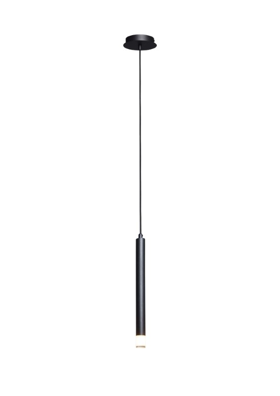 RABALUX 72356 Ramira závesné svietidlo D30mm 1xG9 čierna, priehľadná