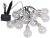 33708- 10 GLOBO Exteriérové ​​solární LED svítidlo, dekorativní řetěz s 10 hruškami na osvětlení zahrady nebo terasy, 10x 0,3W 2700K IP44