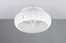 TRIO Reality R61574031 BIDAR stropní svítidlo s ventilátorem D500mm E27 bílá