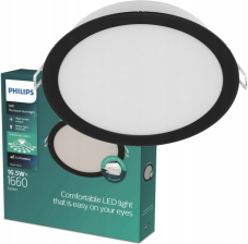 Zapuštěné svítidlo LED 3000K čierna IP20 PHILIPS 59466 MESON 150 8721103131331
