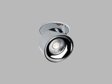 LED2 21507315DT KLIP zápustné bodové svítidlo nastaviteľné LED D77mm 11W/770lm 3000K TRIAC bílá, chrom