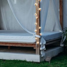 RABALUX 77002 Bobus solární svítidlo dekorativní - řetěz s včelkami LED 3800mm 0,06W/3lm 2700K IP44 soumrakový senzor