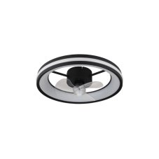 GLOBO 03651 GATIAN stropní svítidlo s ventilátorom D495mm LED 30W/2215lm 2700-6500K černá, bílá, dálkový ovladač