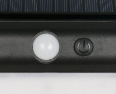 TRIO Reality R23156102 OLINDA solárne nástenné svietidlo SMD LED 2,5W/250lm 4000K IP44 čierna