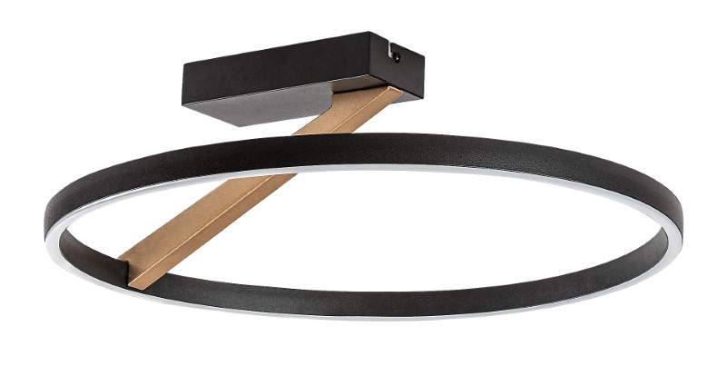 RABALUX 71351 Renara stropní svítidlo D450mm LED 24W/3300/1150lm 3000K černá, zlatá, bílá