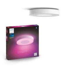 Philips HUE LED White and color Ambiance 41164/31/P9 Infuse L stropní svítidlo 52,5W 3700lm 2200-6500K+RGB 42,5cm bílé stmívatelné BlueTooth