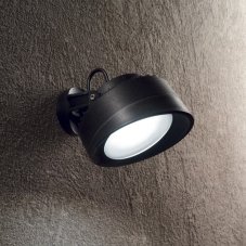 Exteriérové nástenné svietidlo Ideal lux 145341 TOMMY AP1 NERO 1xGX53 7W 4000K IP66