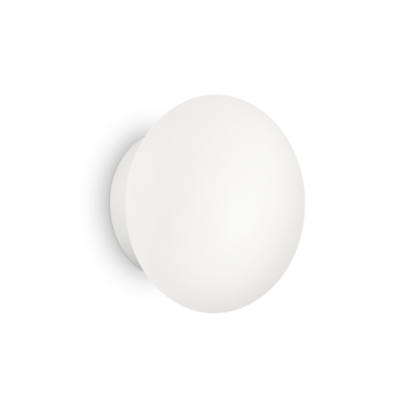 Exteriérové ​​nástěnné svítidlo Ideal lux 158907 BUBBLE AP2 2xG9 15W bílá IP54