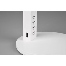 TRIO 523090131 AVA stolové svítidlo LED 5W/600lm 3000+4000+6300K matná bílá, USB nabíjení, stmívatelné