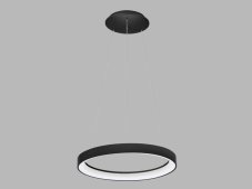 LED2 3271853DT BELLA SLIM závěsné svítidlo LED D480mm 38W/2660lm 3000-4000K TRIAC černá