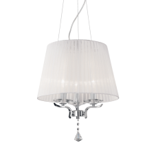 Závesné svietidlo/Luster Ideal lux 059235 PEGASO SP3 BIANCO 3xE14 40W