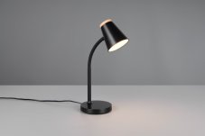 TRIO Reality R55831102 PONGO stolní lampička v360mm SMD LED 4,5W/500lm 3000K černá