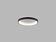 LED2 1271653 BELLA SLIM stropní svítidlo LED D480mm 38W/2660lm 3000K/4000K černá