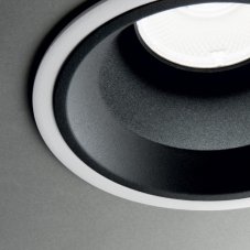 Ideal lux Pro 266510 OFF zápustné svietidlo D162mm LED 28W 2650/2130lm 3000K IP54 biela, UGR