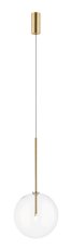 Závesné svietidlo 1x G4 zlaté Zuma Line MILAN P0606-01B-2GAC