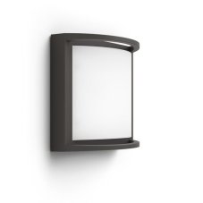 Philips 17391/93/P3 Samondra nástenné exteriérové svietidlo LED 12W/1200lm 4000K IP44 antracitová