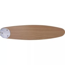 GLOBO 0308 AZURA stropný ventilátor s osvetlením na päticu E14 1320 mm s ťahovým vypínačom nikel