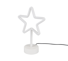 TRIO reality R55230101 STAR USB Dekorační svítidlo 187mm LED 1X1W Bílá