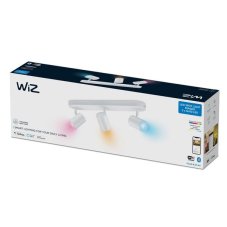 Philips WiZ Colors 8719514551916 IMAGEO bodové svítidlo 3xGU10 15W/1050lm 2200-6500K+RGB bílá stmívatelné