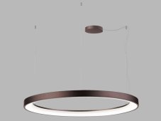 LED2 3273358DT BELLA SLIM závěsné svítidlo LED D980mm 80W/5600lm 3000-4000K TRIAC kávová