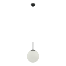 ITALUX PND-5578-1M-BK Deore závěsné svítidlo 1xE27 D250mm černá, bílá