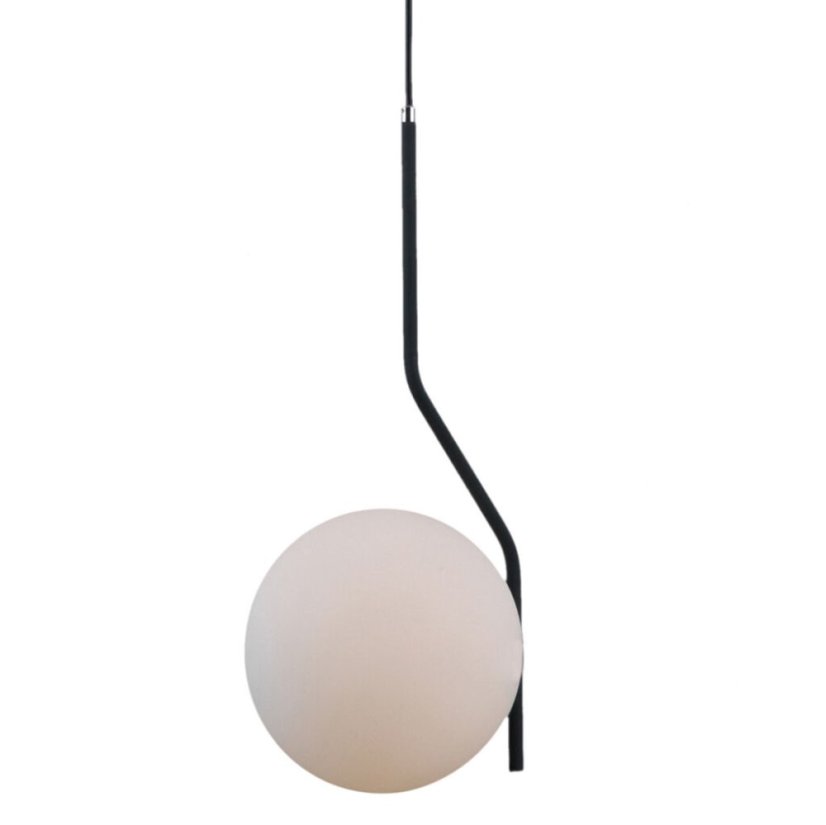 Italux PND-3300-1-BK závesné svietidlo Carimi 1x5W E27 grafitová, biela