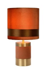 LUCIDE 10500/81/43 EXTRAVAGANZA FRIZZLE Lampička E14 1x40W hnědá