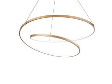 Ideal Lux 342368 OZ závesné svietidlo D600mm LED 47W 5000/2000lm 2700K medená ON-OFF