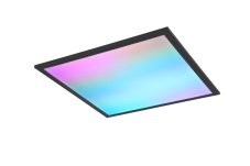 TRIO Reality R67664532 BETA stropní svítidlo SMD LED 440x440mm 18W/2000lm 2700-6500K černá matná, Dynamic Light, stmívatelné, dálkový ovladač