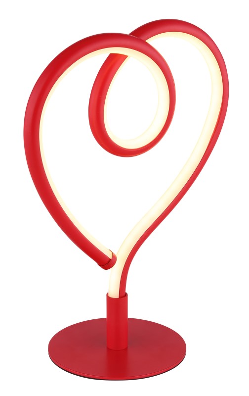 GLOBO 28054R AMORE dekoračné osvetlenie LED 6W 450/250lm 3000K červená