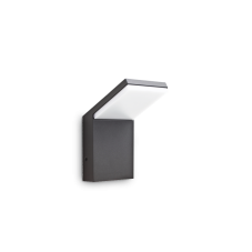 Exteriérové ​​nástěnné svítidlo Ideal lux 209845 STYLE AP1 antracit 1xLED 9W / 680lm 4000K antracit IP54