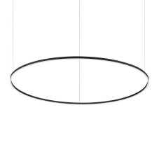 Ideal Lux 285061 ORACLE SLIM závěsné svítidlo LED D1500mm 89W/4650lm 3000K černá