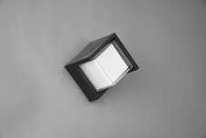 TRIO Reality R27026132 PUNO exteriérové nástenné svietidlo SMD LED 8W/800lm 3000K IP54  čierna matná, biela