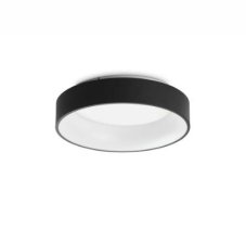 Ideal Lux 307206 ZIGGY stropní svítidlo LED D450mm 30W 3800/2340lm 3000K černá