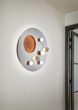 TRIO 644810107 ZODIAC stropné svietidlo D500mm SMD LED 42W/5100lm 2300+3000+4000K brúsený hliník, switchdimmer