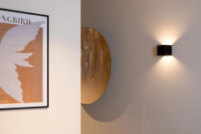 LUCIDE 27250/06/30 VERTIGO venkovní nástěnné svítidlo LED 6W/258lm 2700K IP54 černá, nabíjecí baterie, magnetický montážní systém