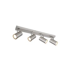 Stropné bodové svietidlo / spot 4x GU10 nikel matný IP20 GLOBO lighting ROBBY 57911-4