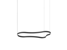 Ideal Lux 345246 WAVES závesné svietidlo LED 45W 4800/1990lm 3000K čierna