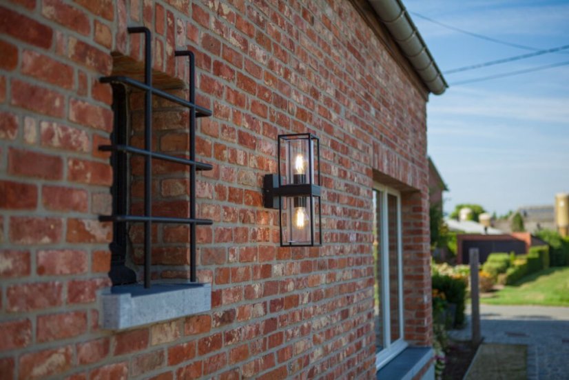 5288804012 LUTEC FLAIR vonkajšie nástenné svietidlo E27 2x40W tmavo šedá IP44