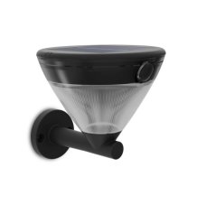 Solární nástěnné svítidlo se senzorem LED 2700K čierna IP44 PHILIPS Kyna 8721103105592