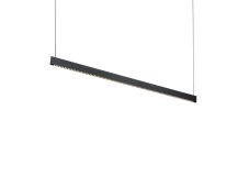 Ideal lux Pro 348384 STEEL závěsné svítidlo LED 35W 4000/2250lm 3000K černá, UGR