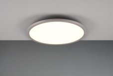 TRIO 641710287 YUMA stropní svítidlo SMD LED D400mm 20W/2250lm 3000-6500K titanová, bílá, stmívatelné, dálkový ovladač, RGBW podsvietenie