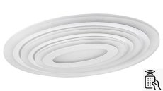 RABALUX 3097 Taneli LED stropné stmievateľné svietidlo 41W/3053lm 3000-6500K s diaľkovým ovládačom biele