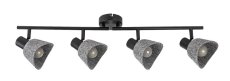 RABALUX 73008 Farelia stropné bodové svietidlo/spot 4xE14 čierna, šedá
